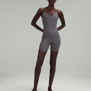 Lululemon Lab Nulux and Mesh Bodysuit 8”